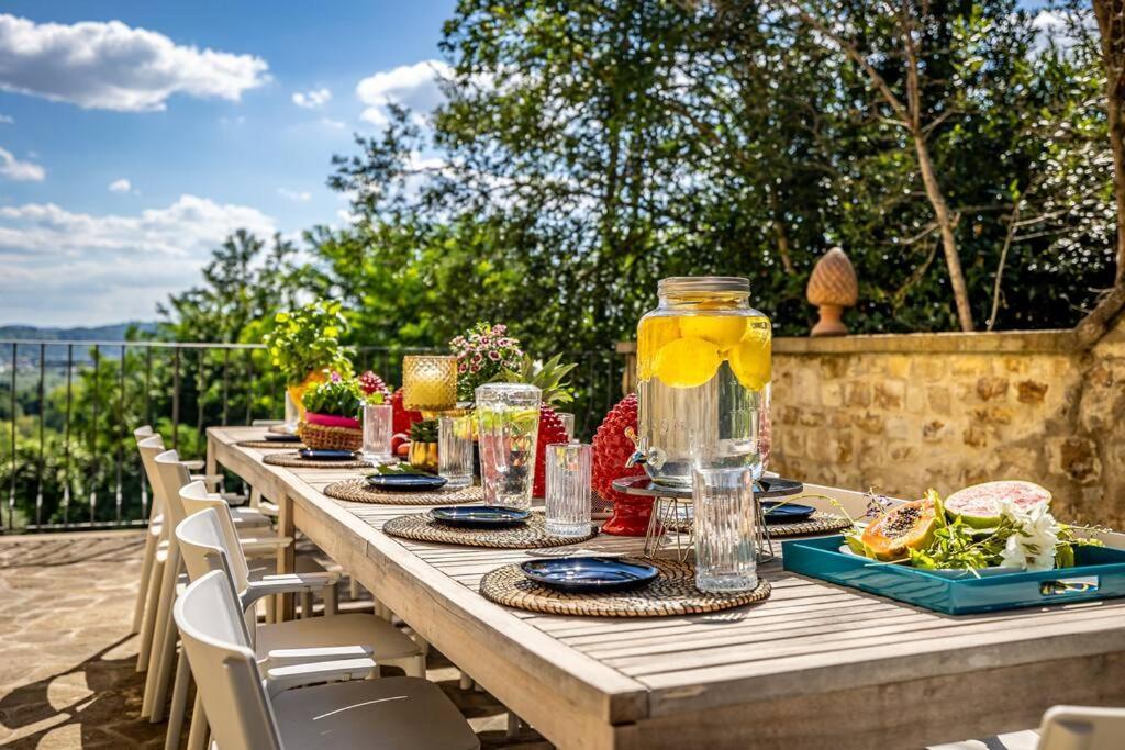 Luxury Villa Tolomei Gucci With Spa San Jacopo al Girone Esterno foto