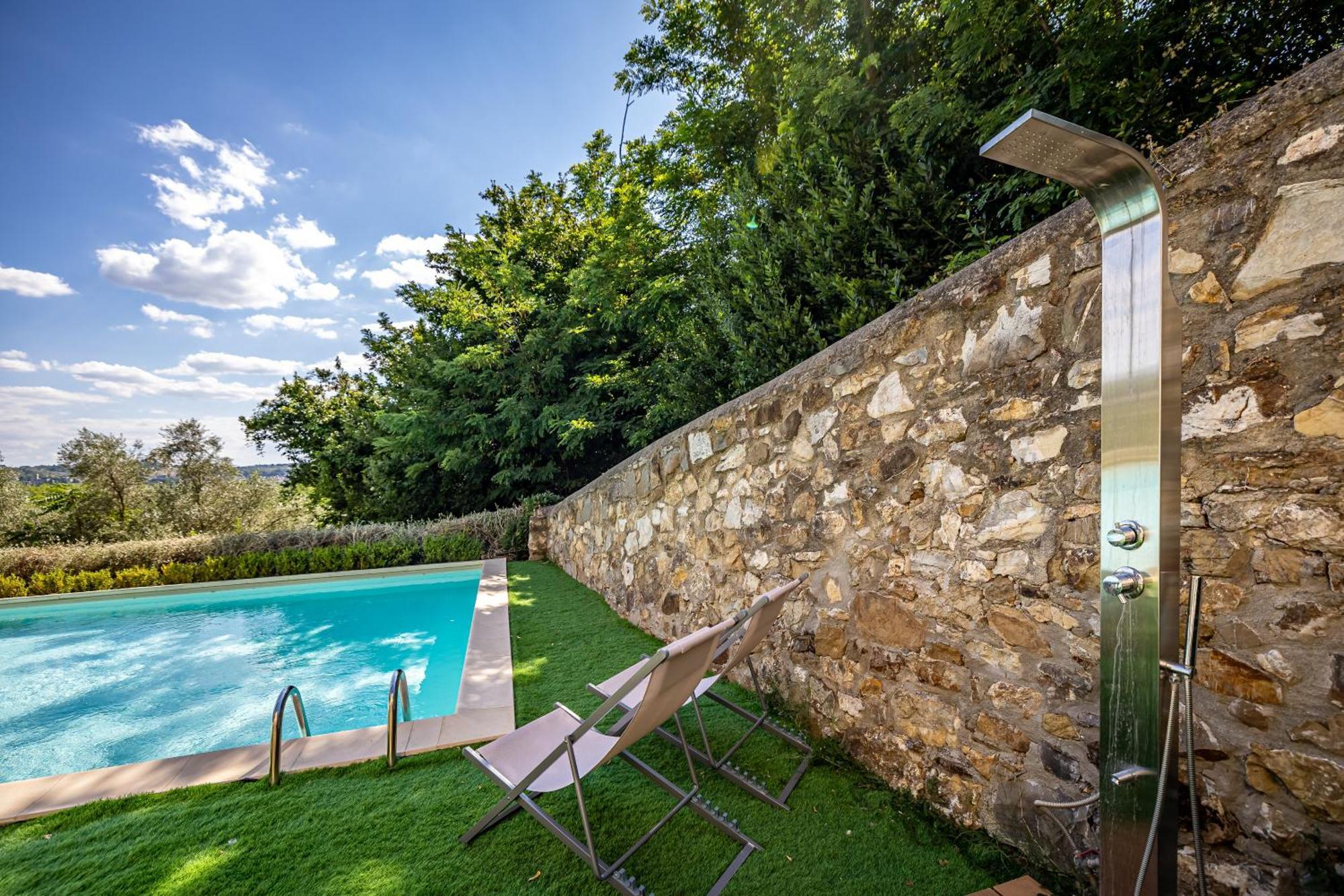 Luxury Villa Tolomei Gucci With Spa San Jacopo al Girone Esterno foto