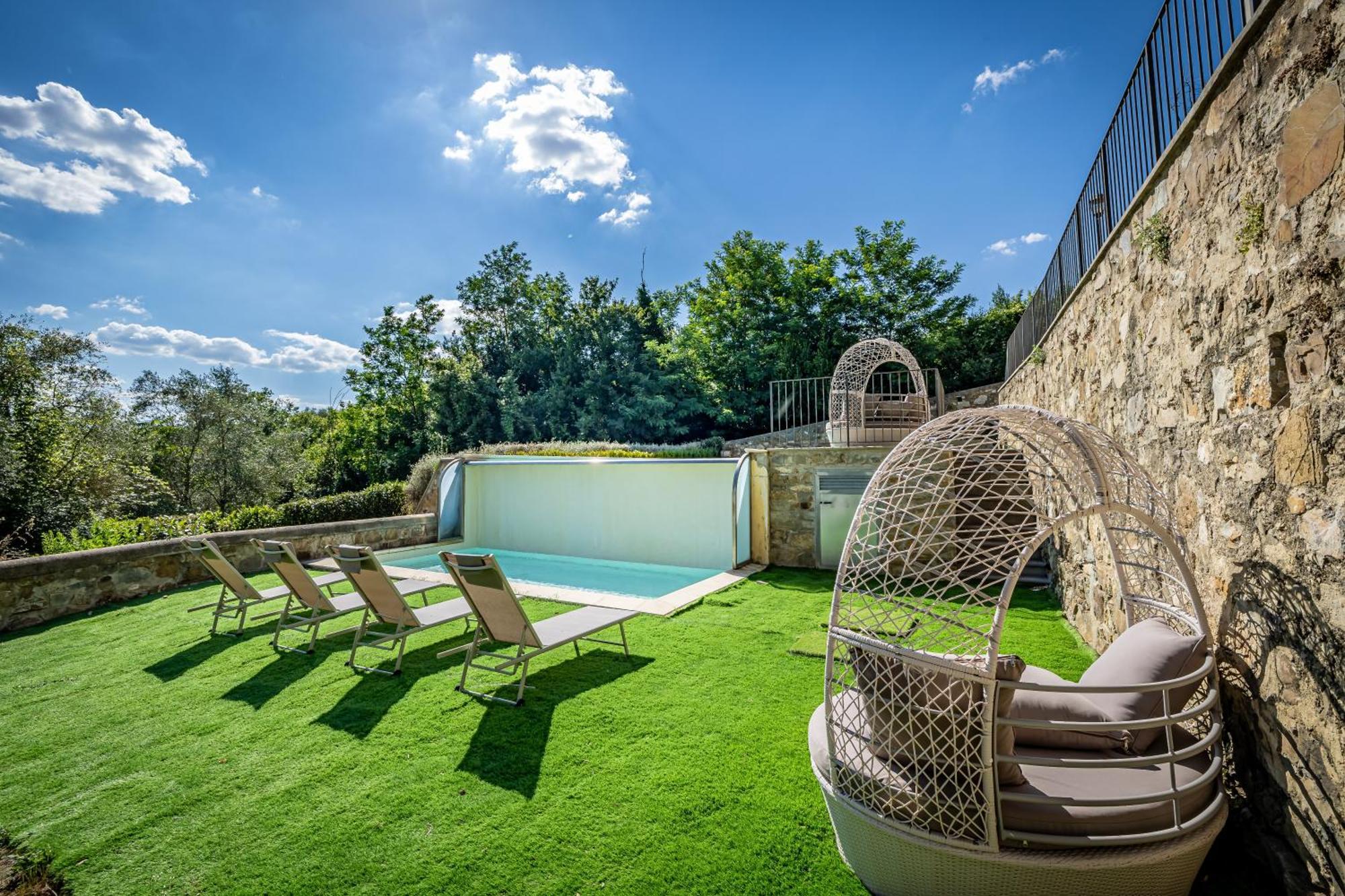 Luxury Villa Tolomei Gucci With Spa San Jacopo al Girone Esterno foto