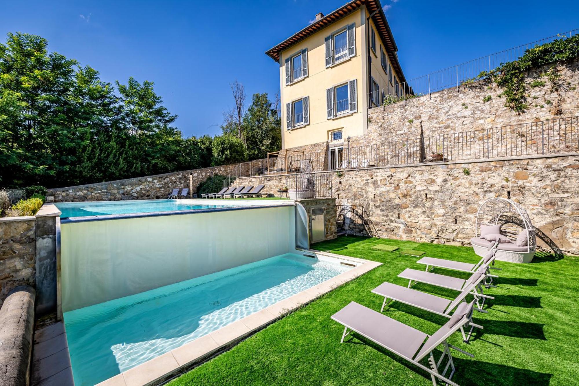 Luxury Villa Tolomei Gucci With Spa San Jacopo al Girone Esterno foto