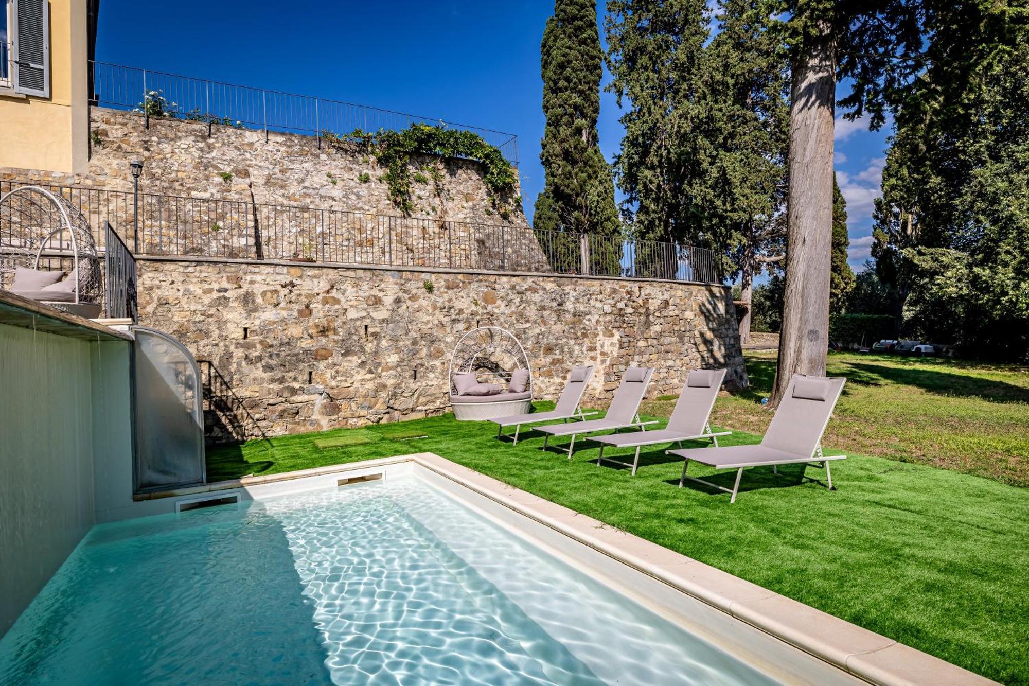 Luxury Villa Tolomei Gucci With Spa San Jacopo al Girone Esterno foto