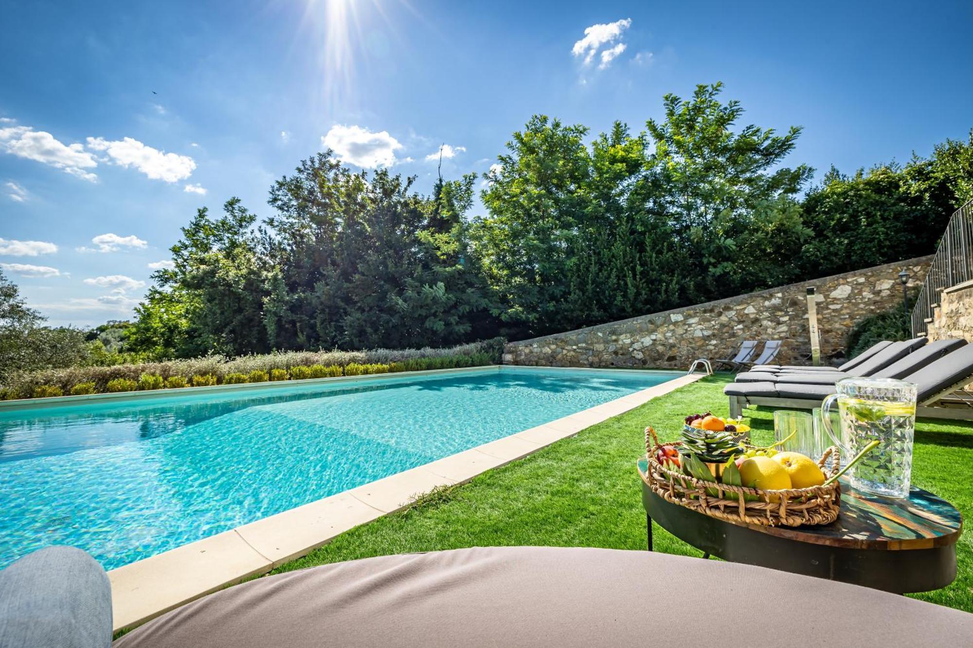 Luxury Villa Tolomei Gucci With Spa San Jacopo al Girone Esterno foto