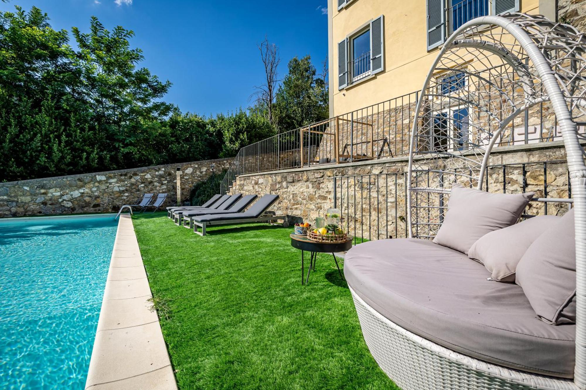 Luxury Villa Tolomei Gucci With Spa San Jacopo al Girone Esterno foto