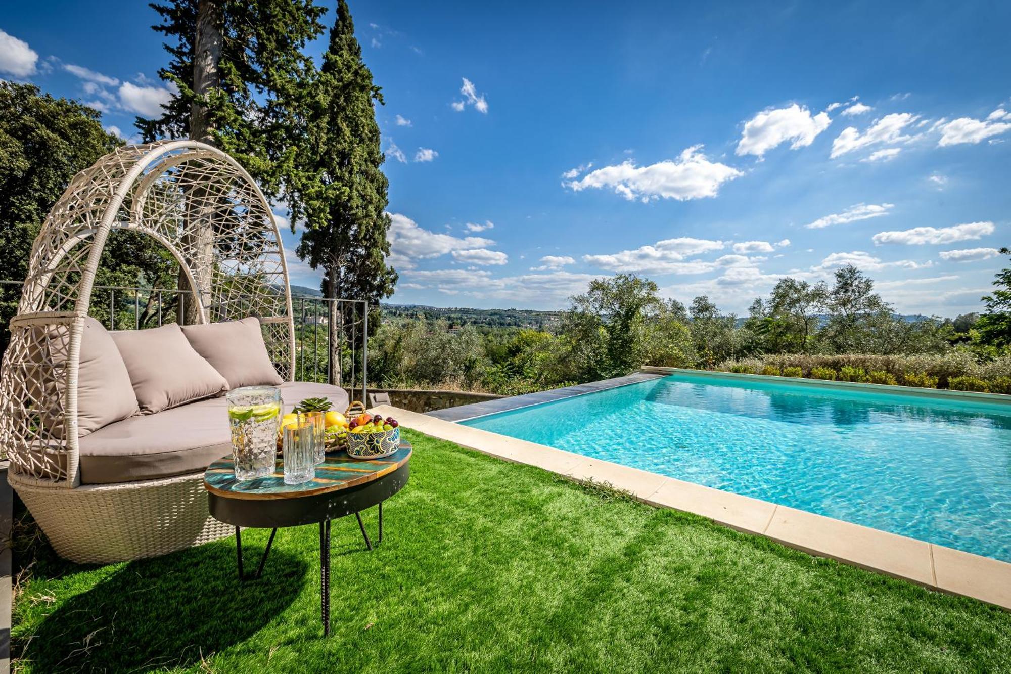 Luxury Villa Tolomei Gucci With Spa San Jacopo al Girone Esterno foto